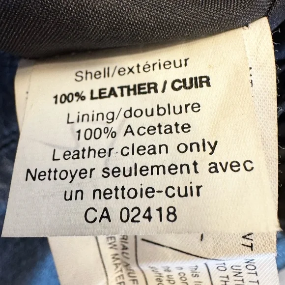 Vintage Black Leather Pants - Picture 8 of 8